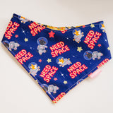 Need Space [Purple] Reversible Bandana