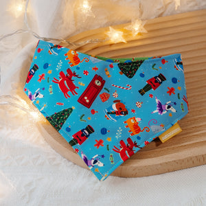 Nutcracker Reversible Bandana (Blue)