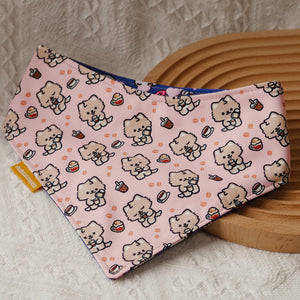 Wolfy Coffee Reversible Bandana