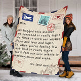 Create Your Own Warmth with Custom Text Mail Personalized Blankets