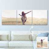 Print into Canvas Personalized Canvas with Photo College Custom Prints 3pcs