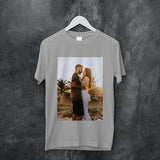 Unisex Cotton T-Shirt, Custom Photo Print, Double-Sided, Comfortable Tee