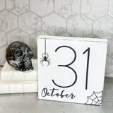 Halloween Shelf Sitter Sign