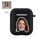 Personalized AirPods Case: Custom Face Photo Cover for AirPods 1/2/3/Pro