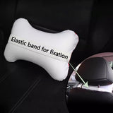 Personalized Premium Memory Foam Car Seat Headrest Pillow with Photo