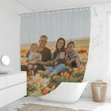 HD Custom Photo Shower Curtains, High-Density, Waterproof Print