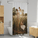 HD Custom Photo Shower Curtains, High-Density, Waterproof Print