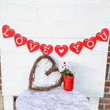 DIY Heart Banner